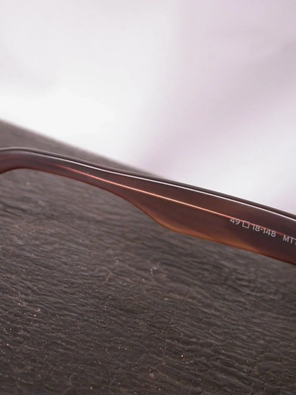 Barton Perreira Wendel Matte Clear Tortoise Classic Eyeglasses Frames Japan